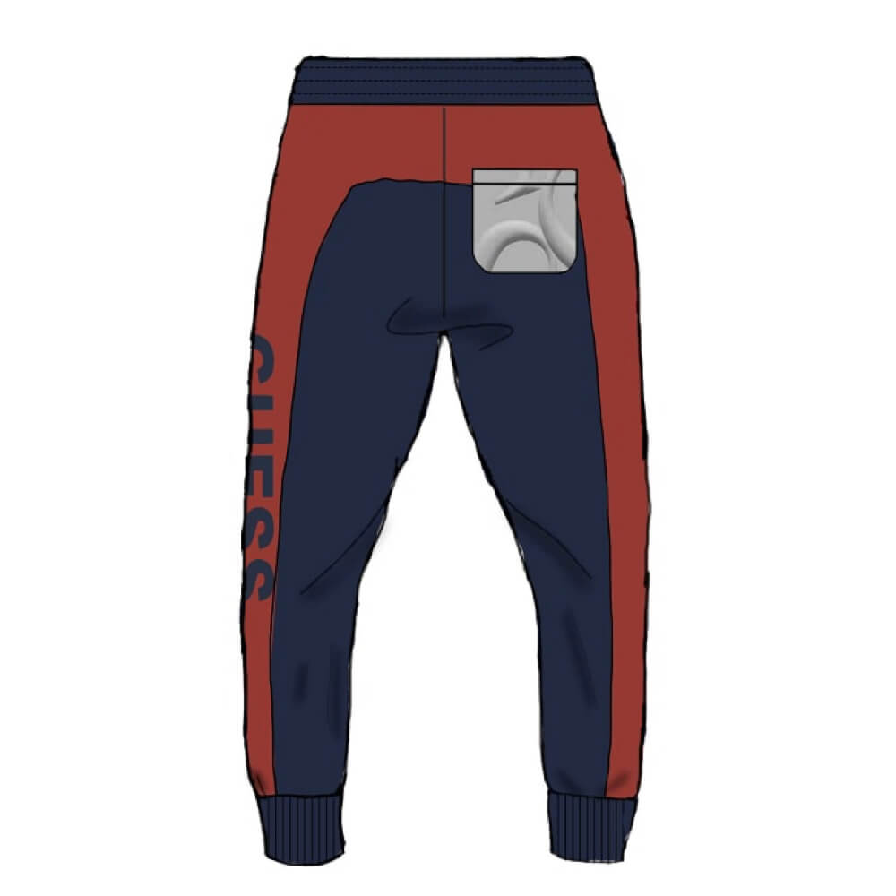 Guess Boys Grey, Navy & Red Active Joggers