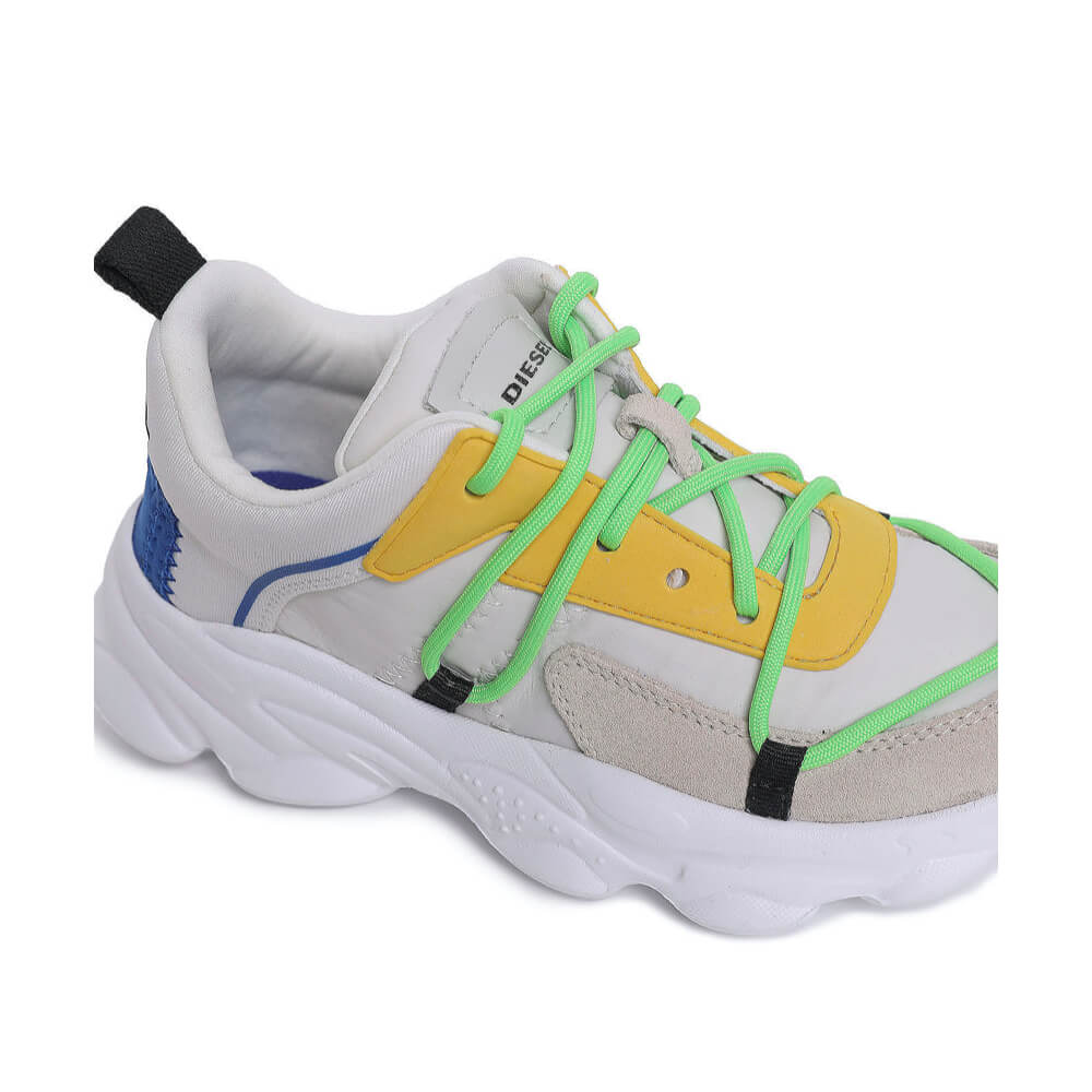 Diesel Boys White Serendipity Trainers