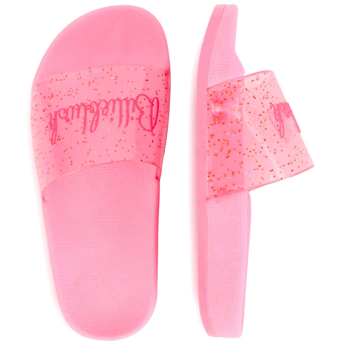 Billieblush Girls Pink Aqua Slides