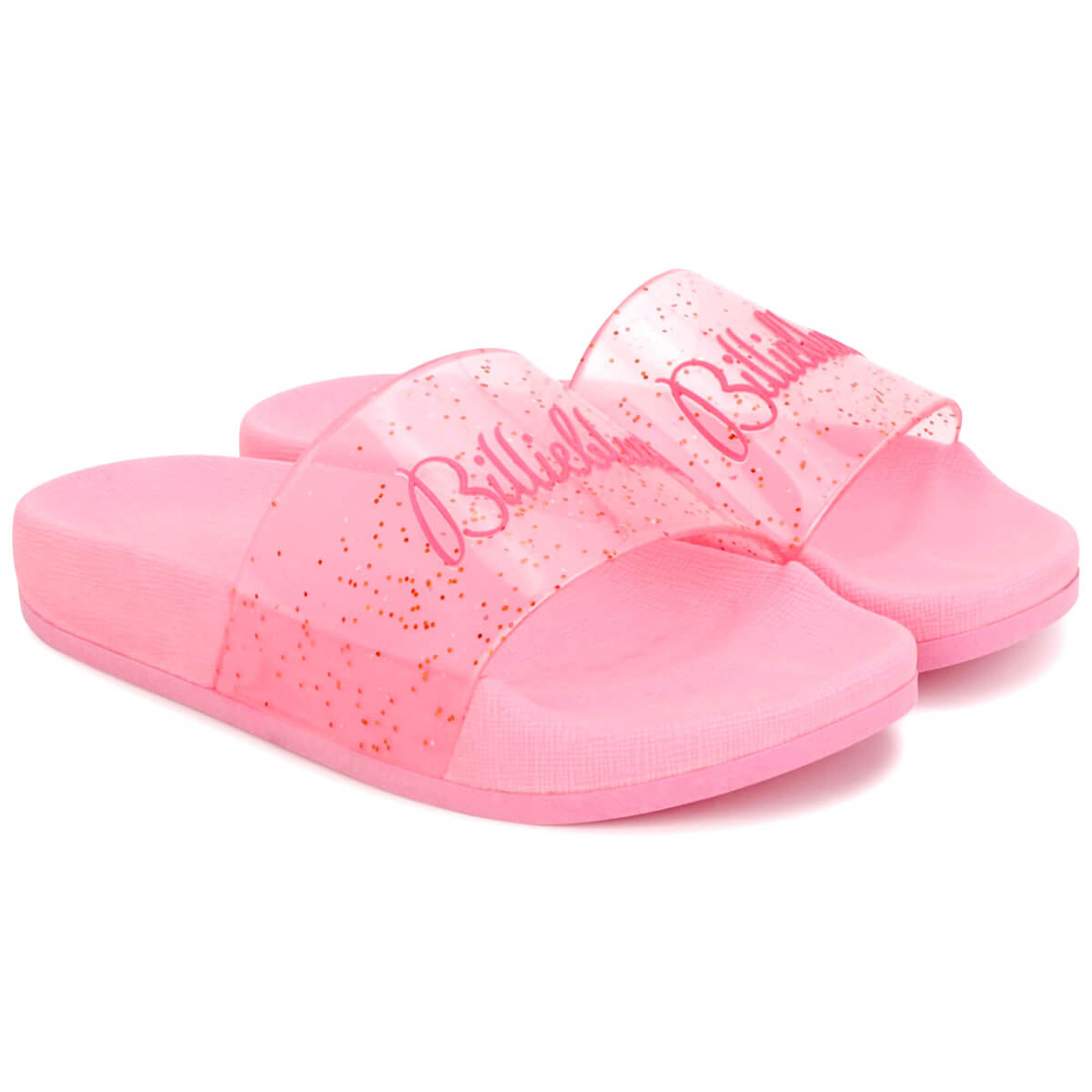 Billieblush Girls Pink Aqua Slides