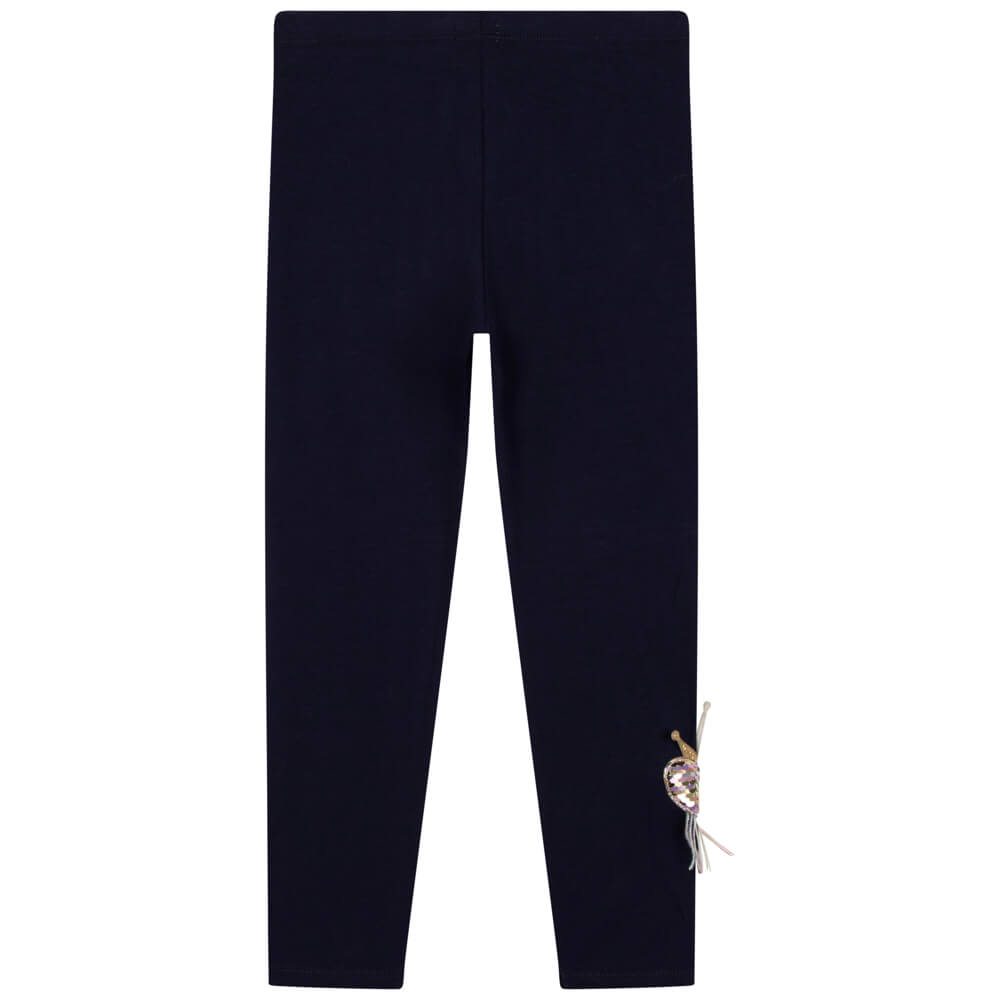 Billieblush Girls Navy Leggings