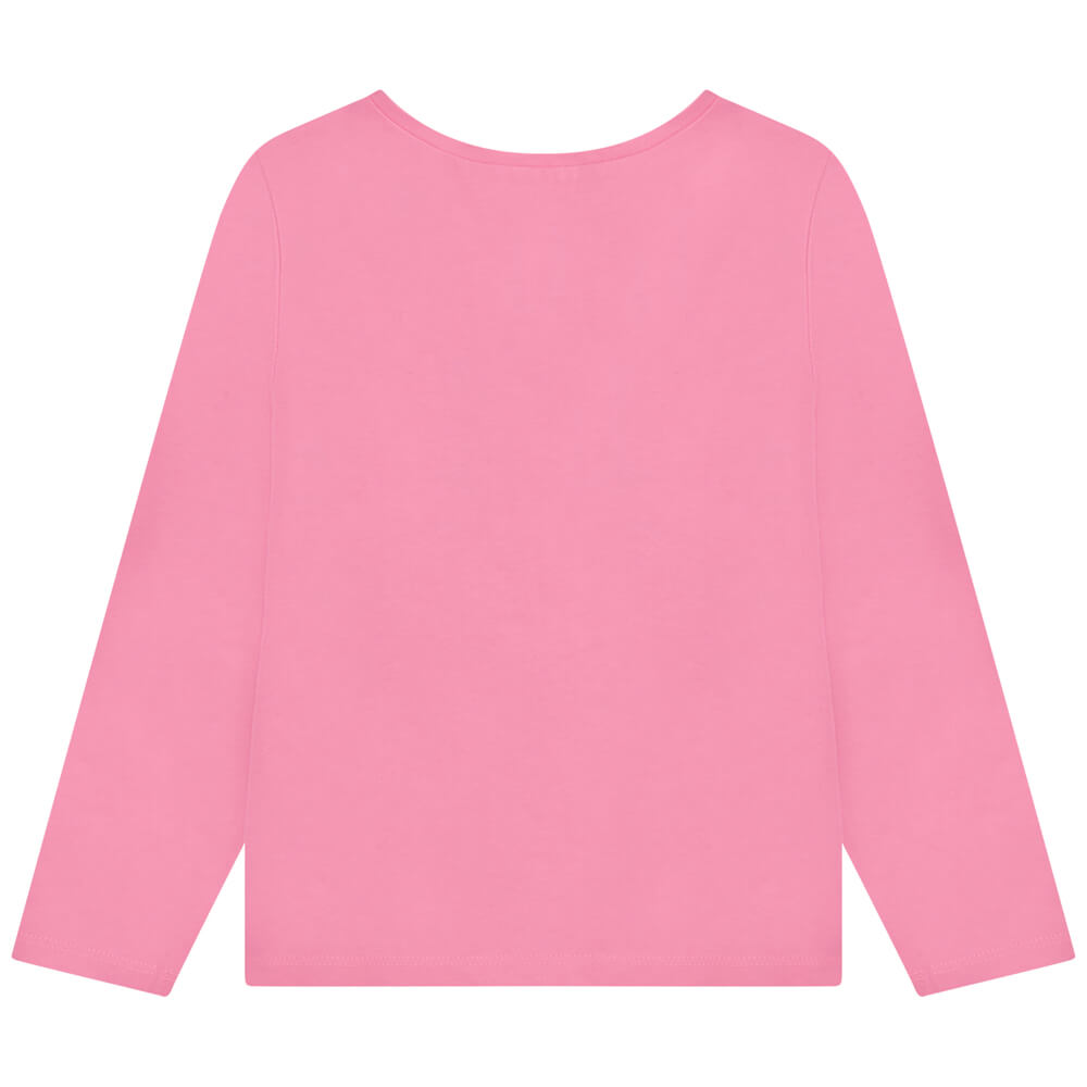 Billieblush Girls Pink Long Sleeve T-Shirt