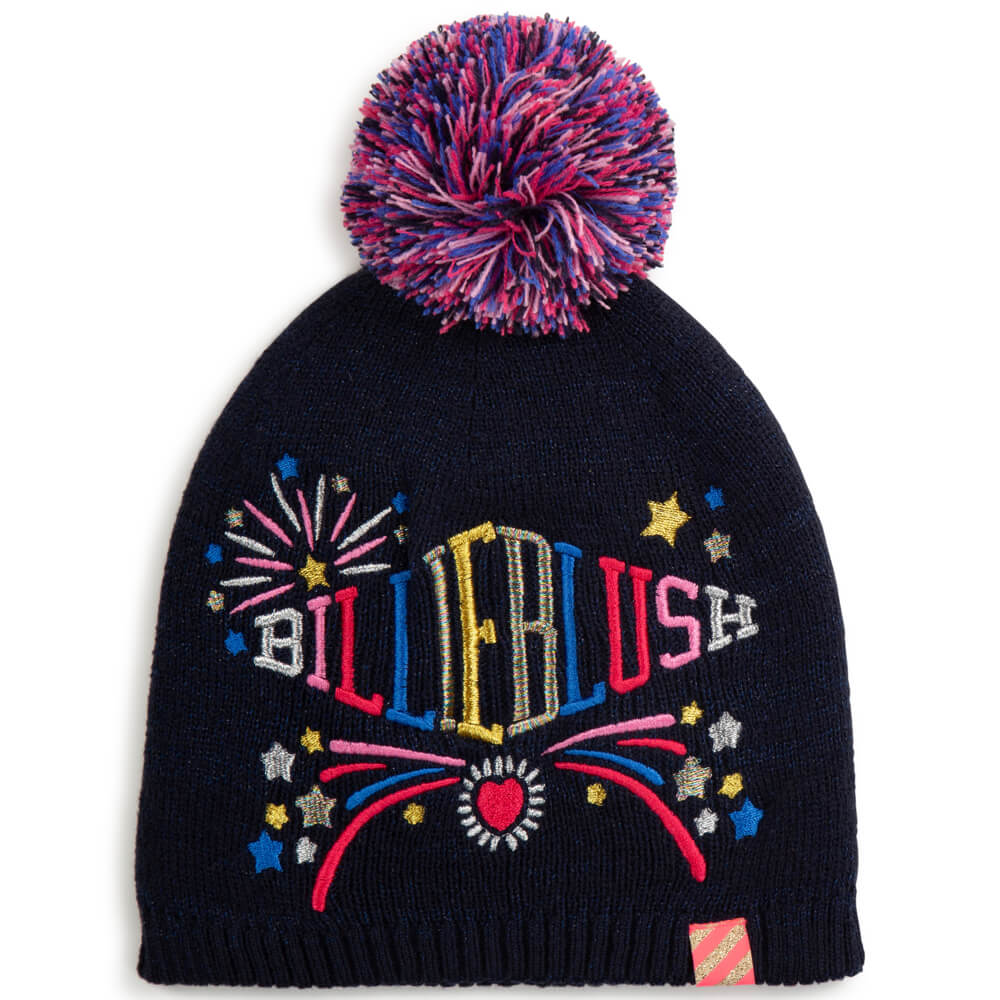 Billieblush Girls Navy Pull On Hat