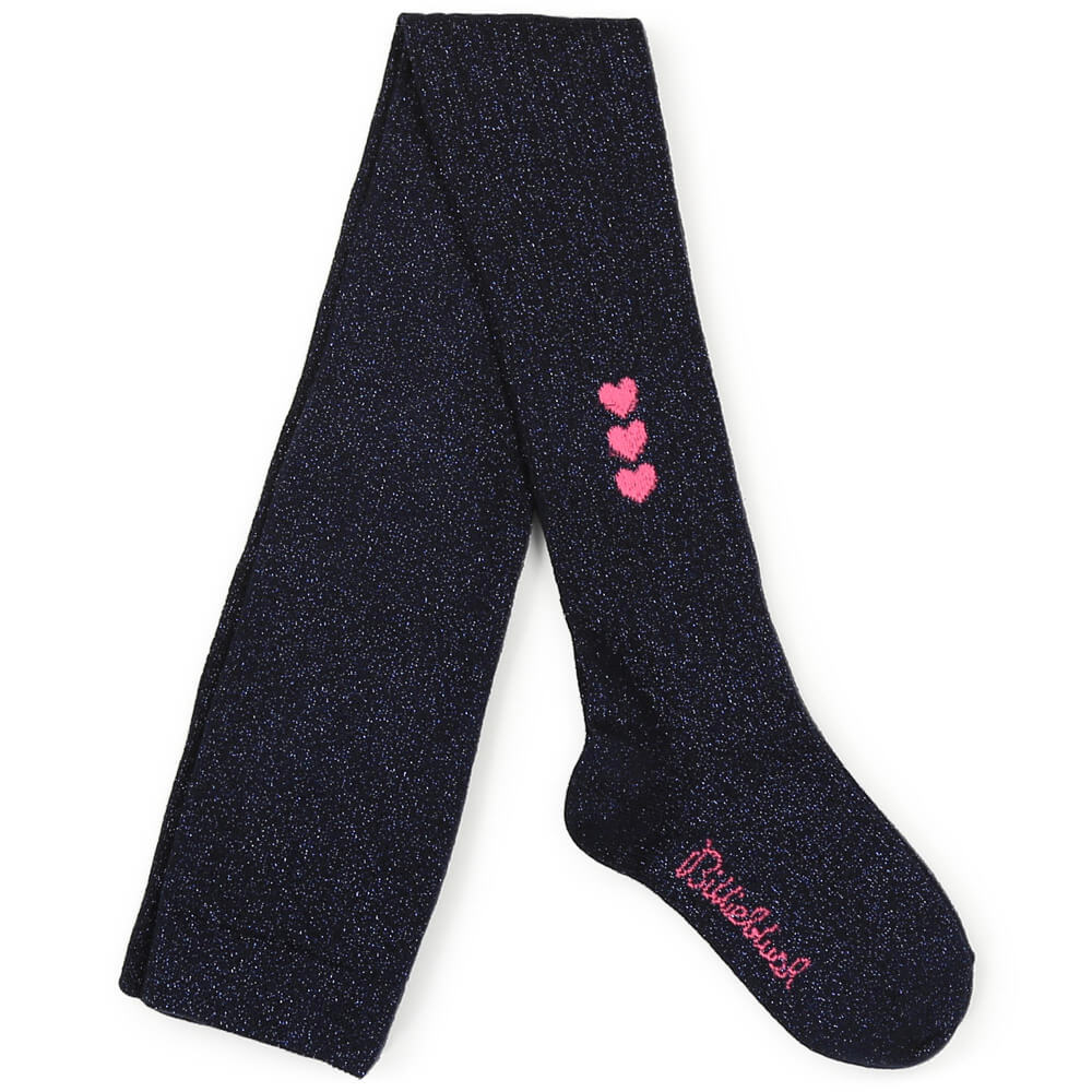 Billieblush Girls Navy Tights