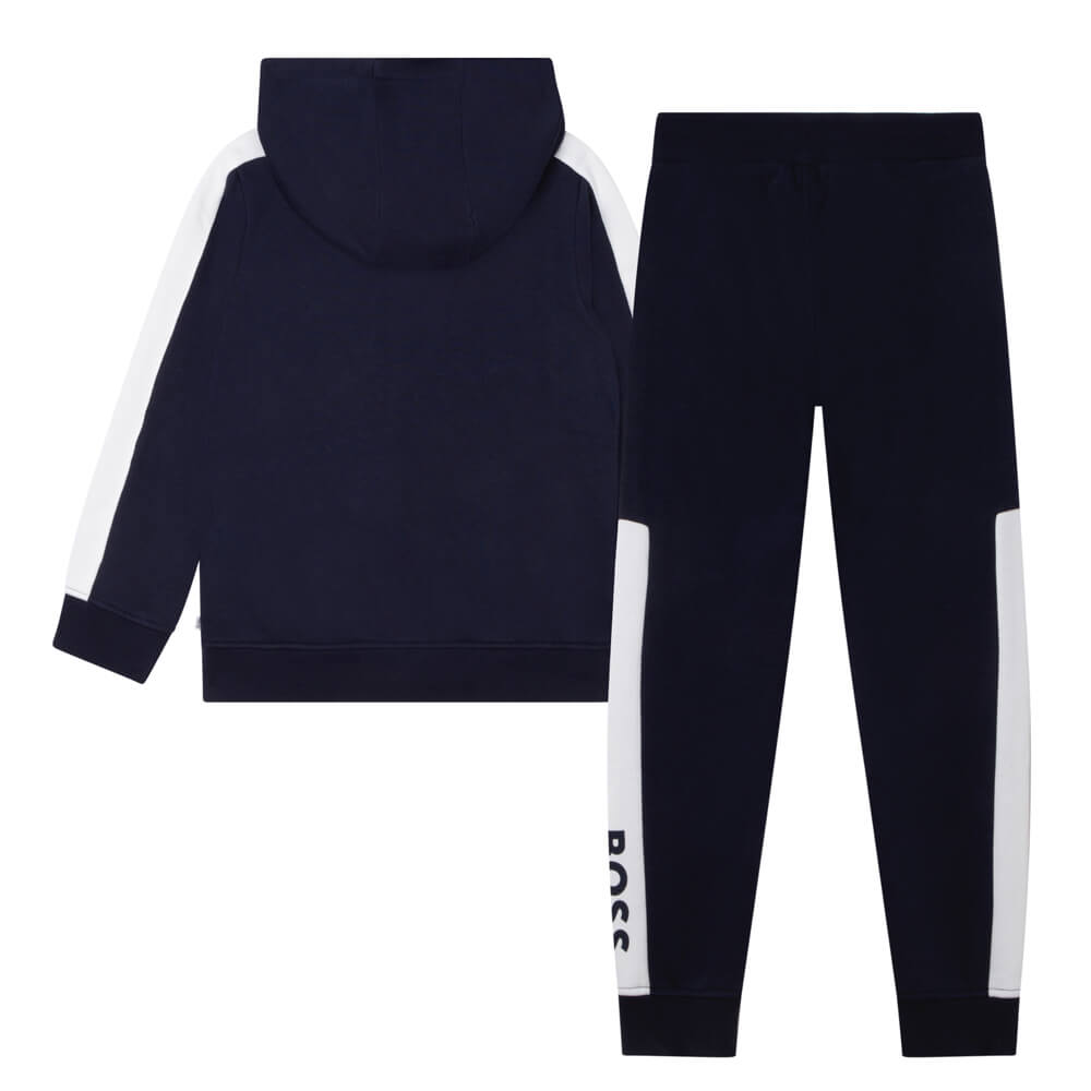 Boss Kidswear Boys Navy Track Suit