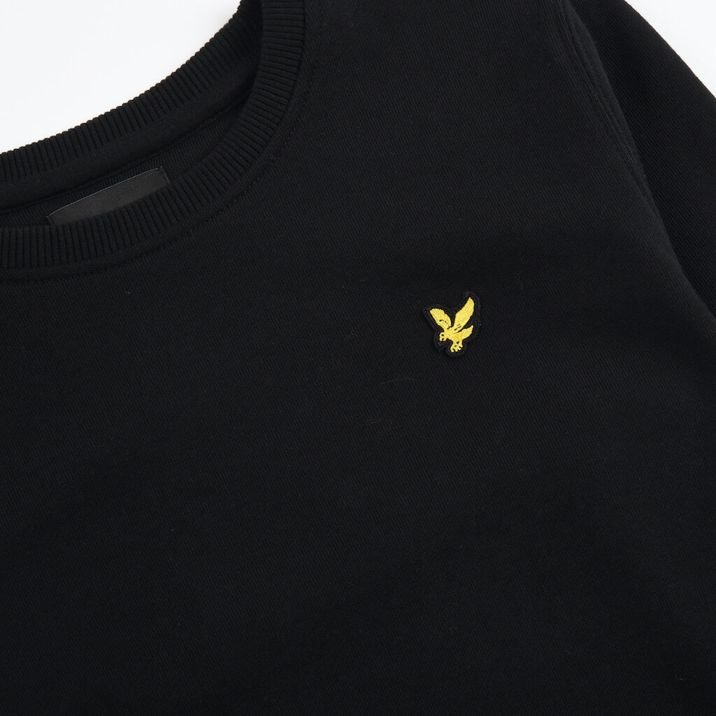 Lyle & Scott Boys Black Crewneck Sweater