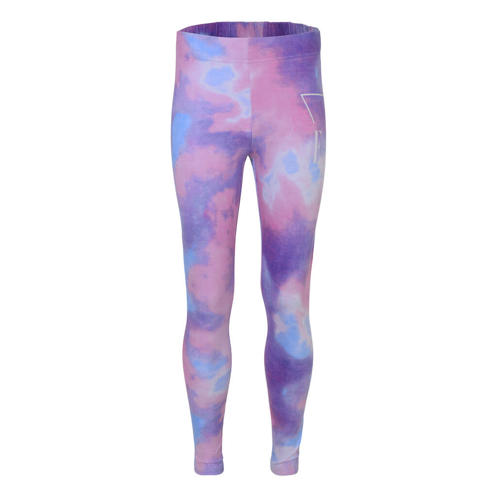 Elle Girls Crystal Blue Cloud Leggings