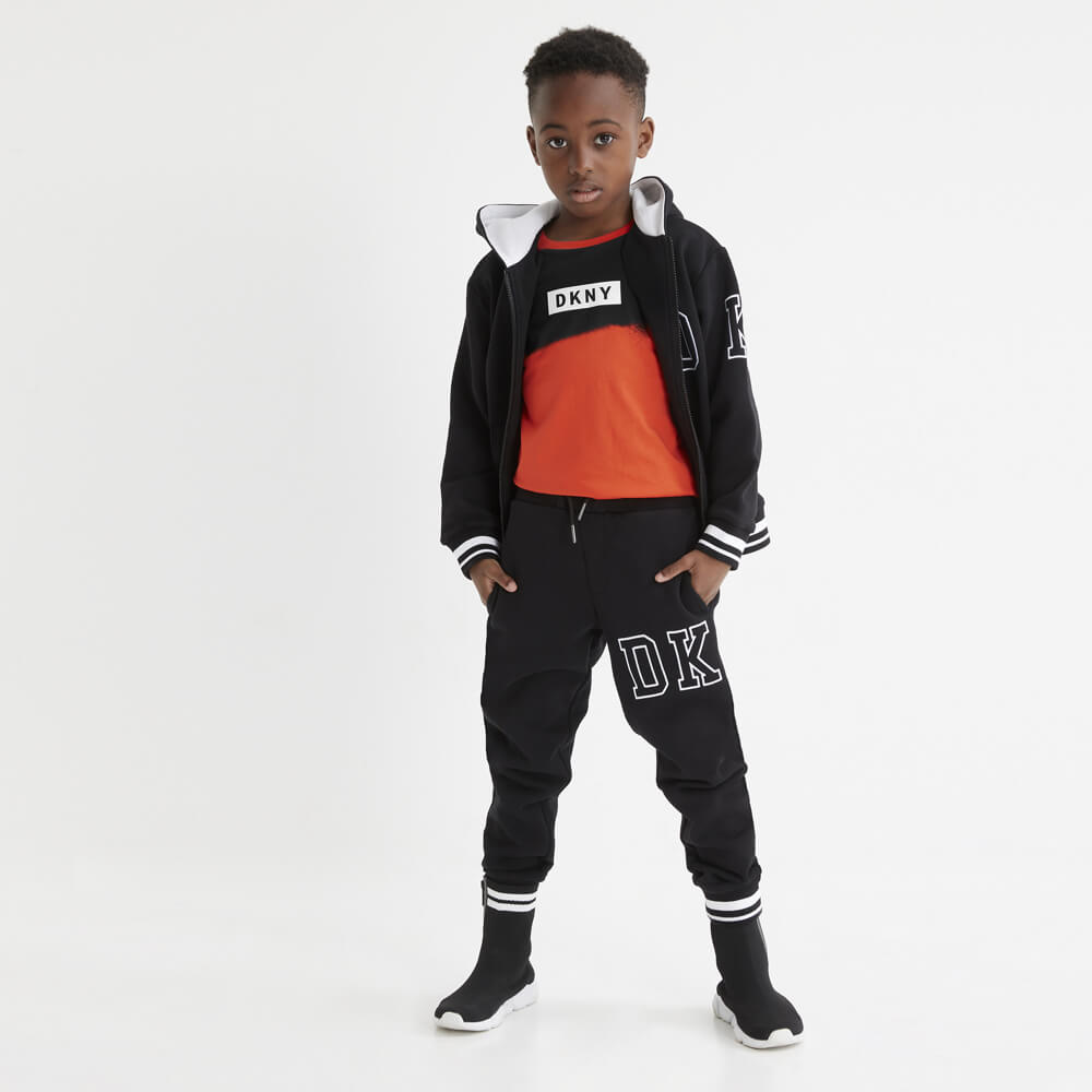 DKNY Boys, Jogging Bottoms, Black