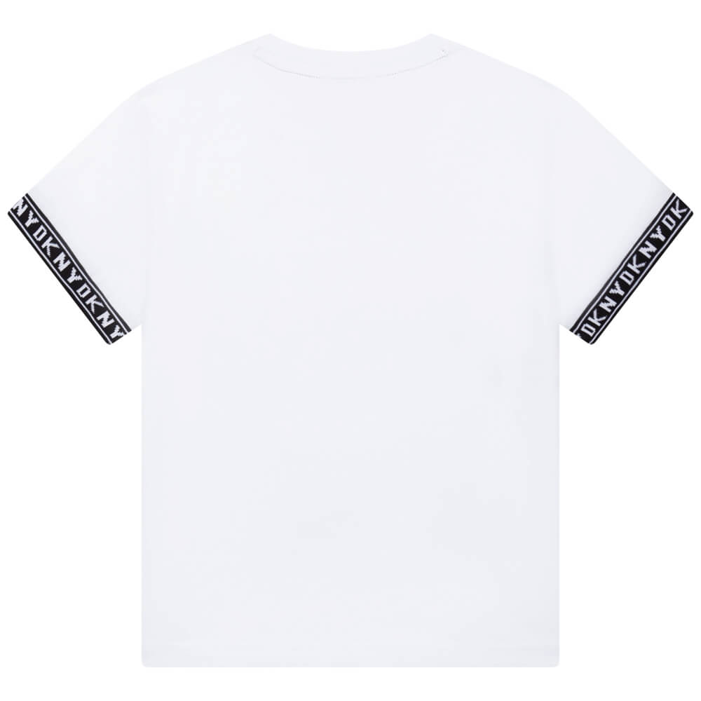 DKNY Boys, Short Sleeves T-Shirt, White