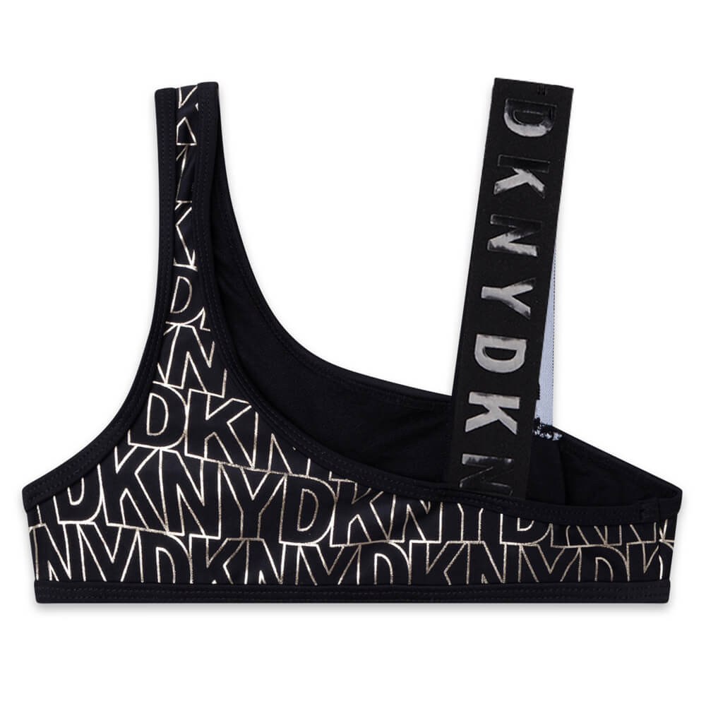 DKNY Girls, Bikini, Black Yellow