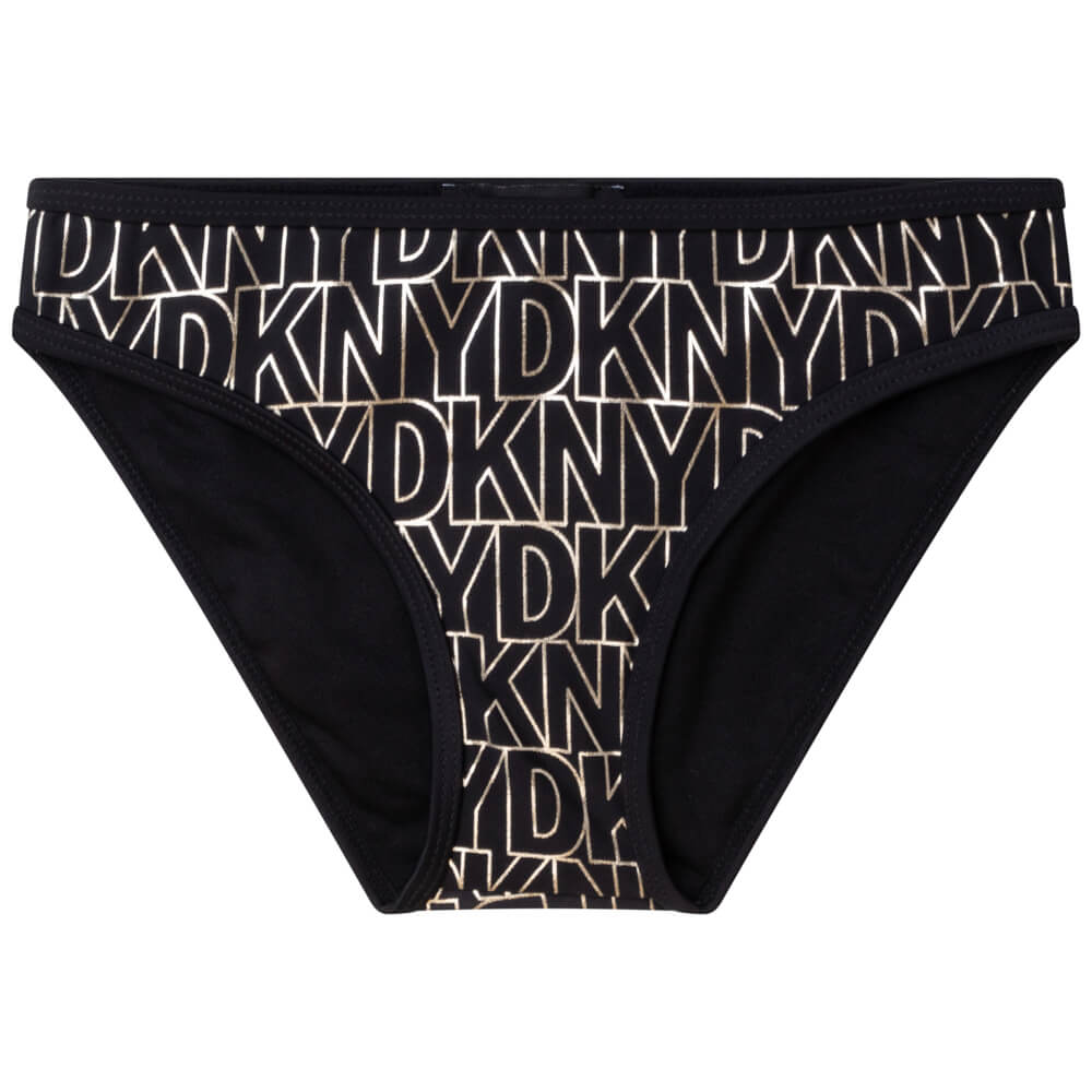 DKNY Girls, Bikini, Black Yellow