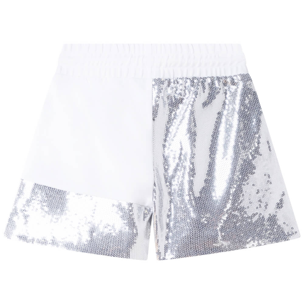 DKNY Girls, Fancy Shorts, Light Grey
