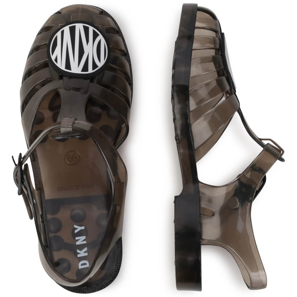 DKNY Girls, Flip Flops, Black