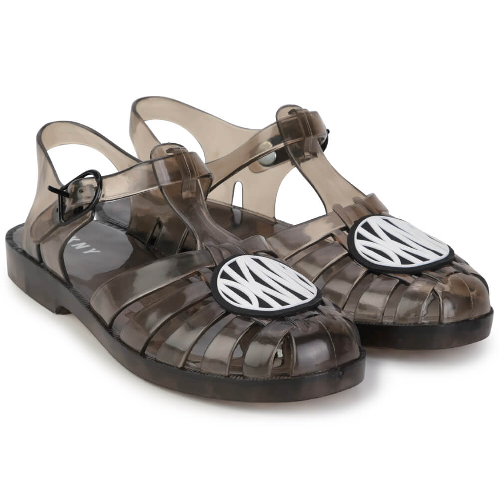 DKNY Girls, Flip Flops, Black