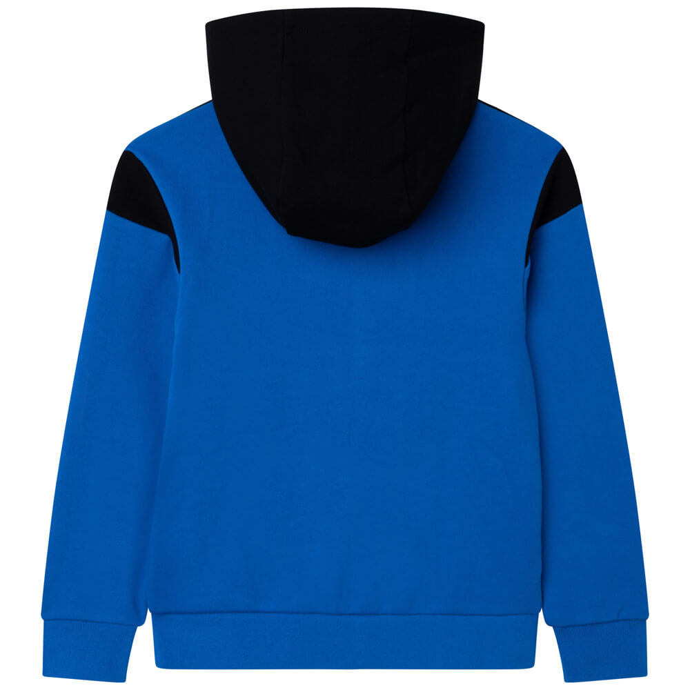 DKNY Kidswear, Boys Hooded Cardigan, Blue