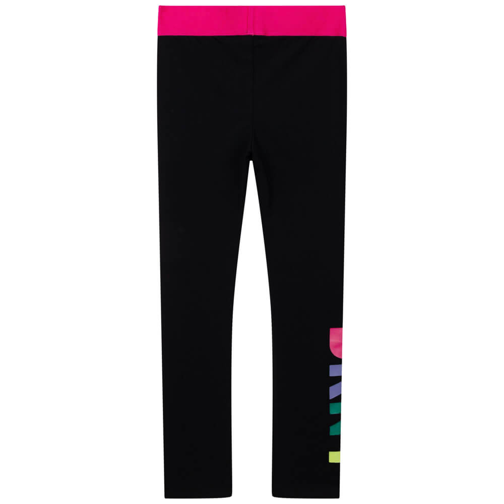DKNY Kidswear, Girls Leggings, Black