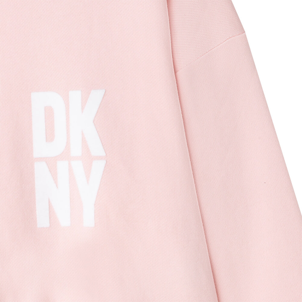 DKNY Kidswear, Girls Sweatshirt, Pink