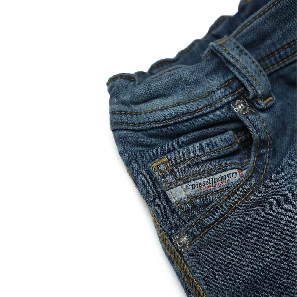 Diesel Baby Boys Blue Krooley Jeans