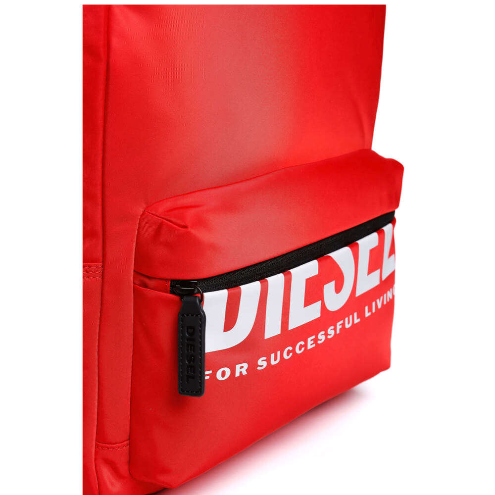 Diesel Boys Red Bold Message Backbold Bags