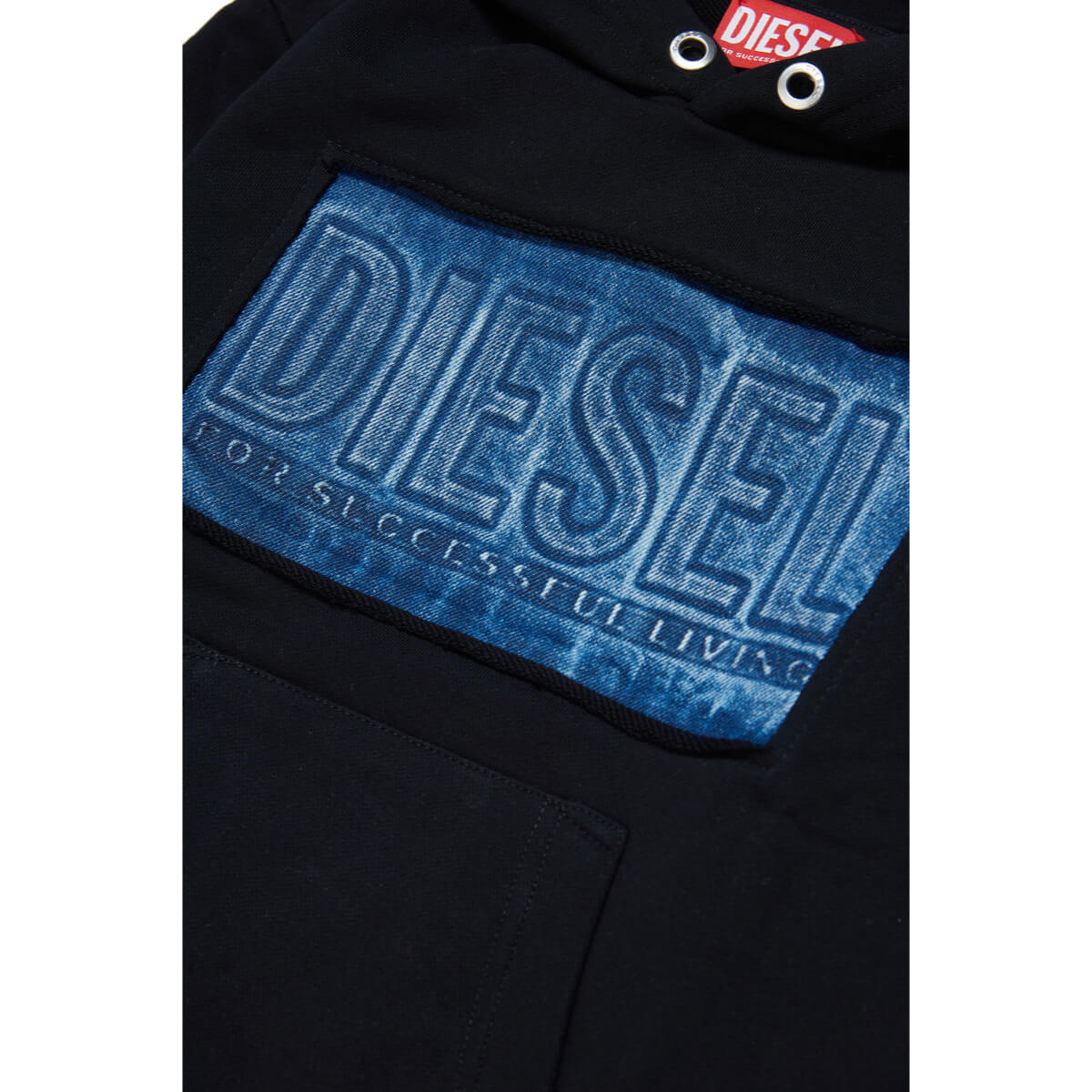 Diesel Boys Black Hoodie