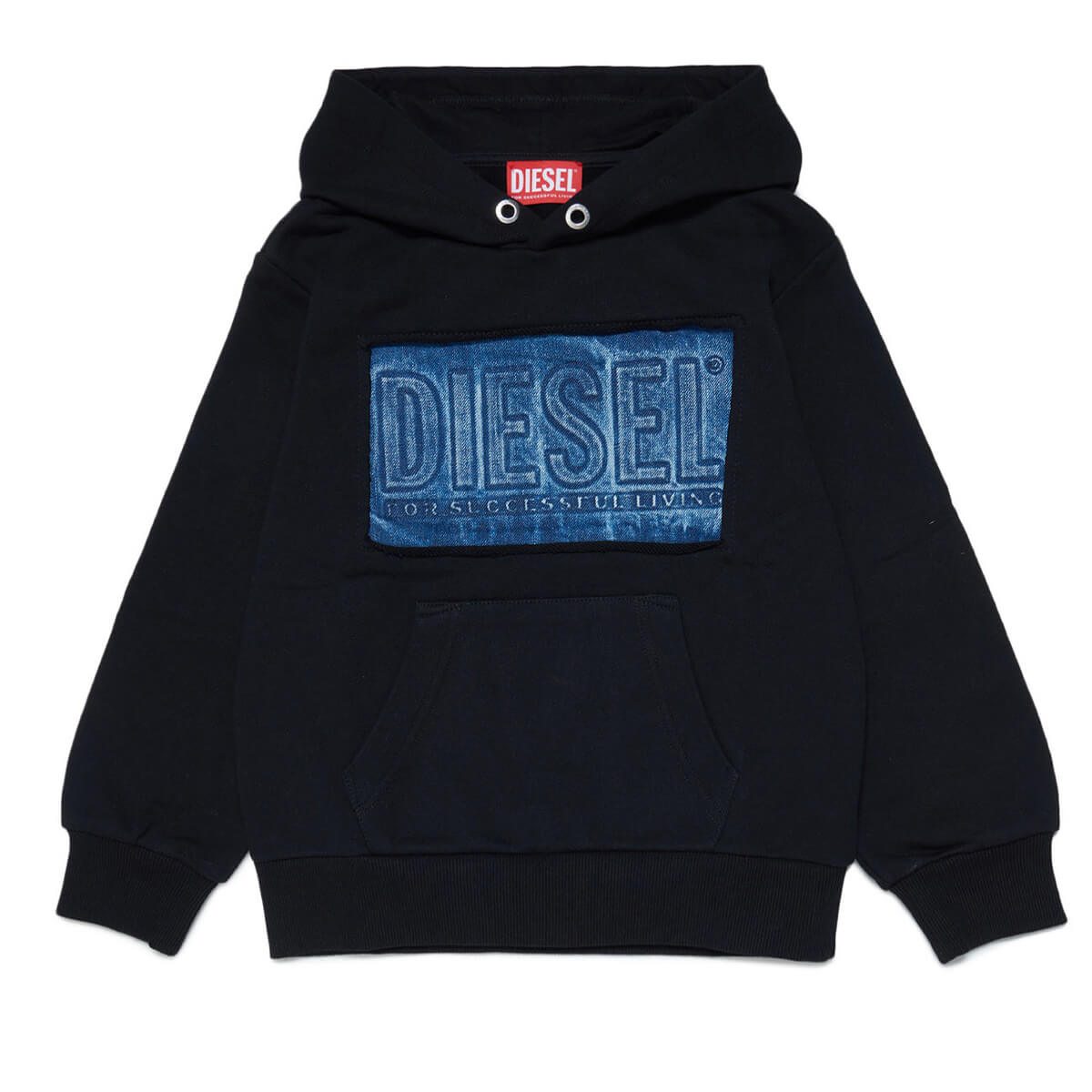 Diesel Boys Black Hoodie