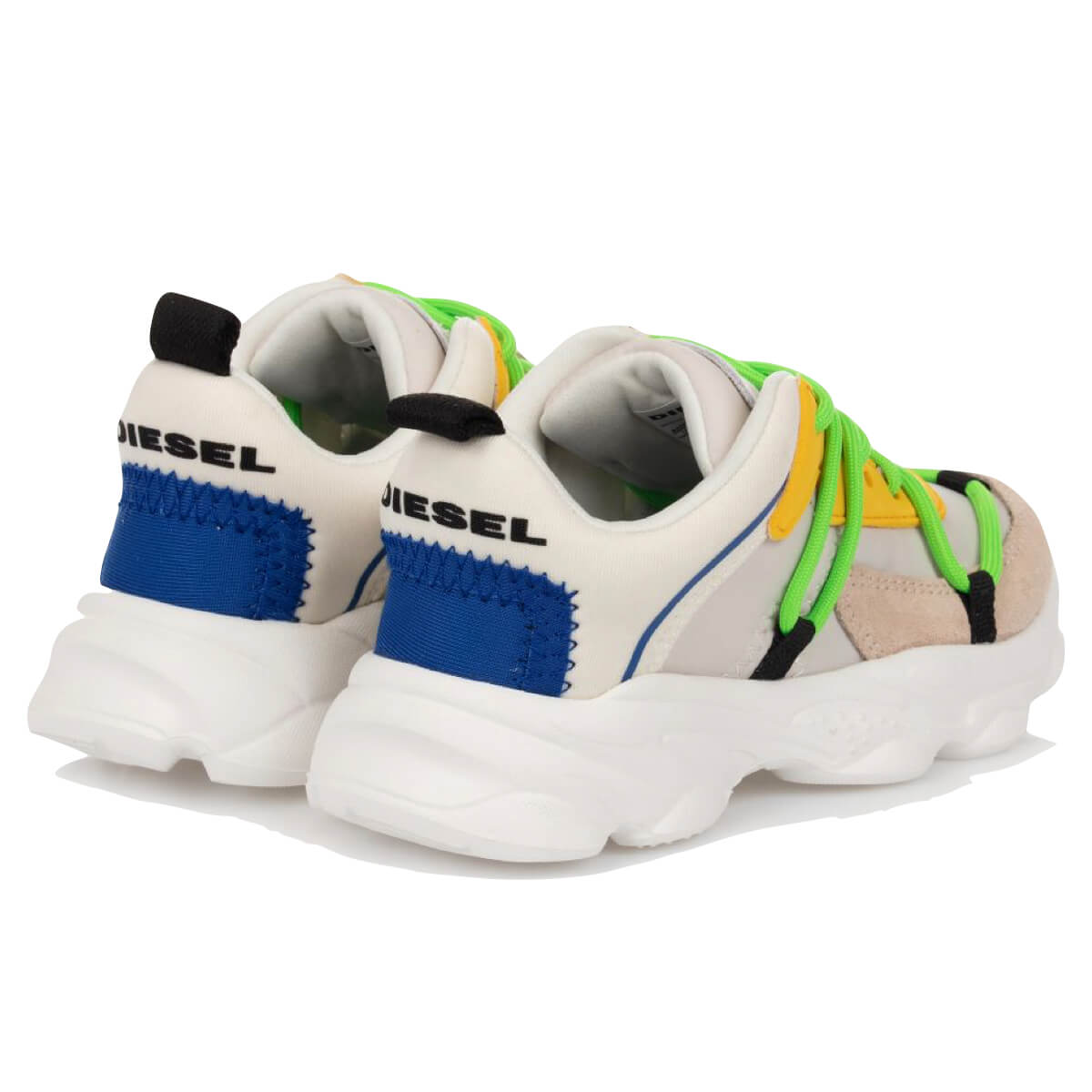 Diesel Boys White Serendipity Trainers