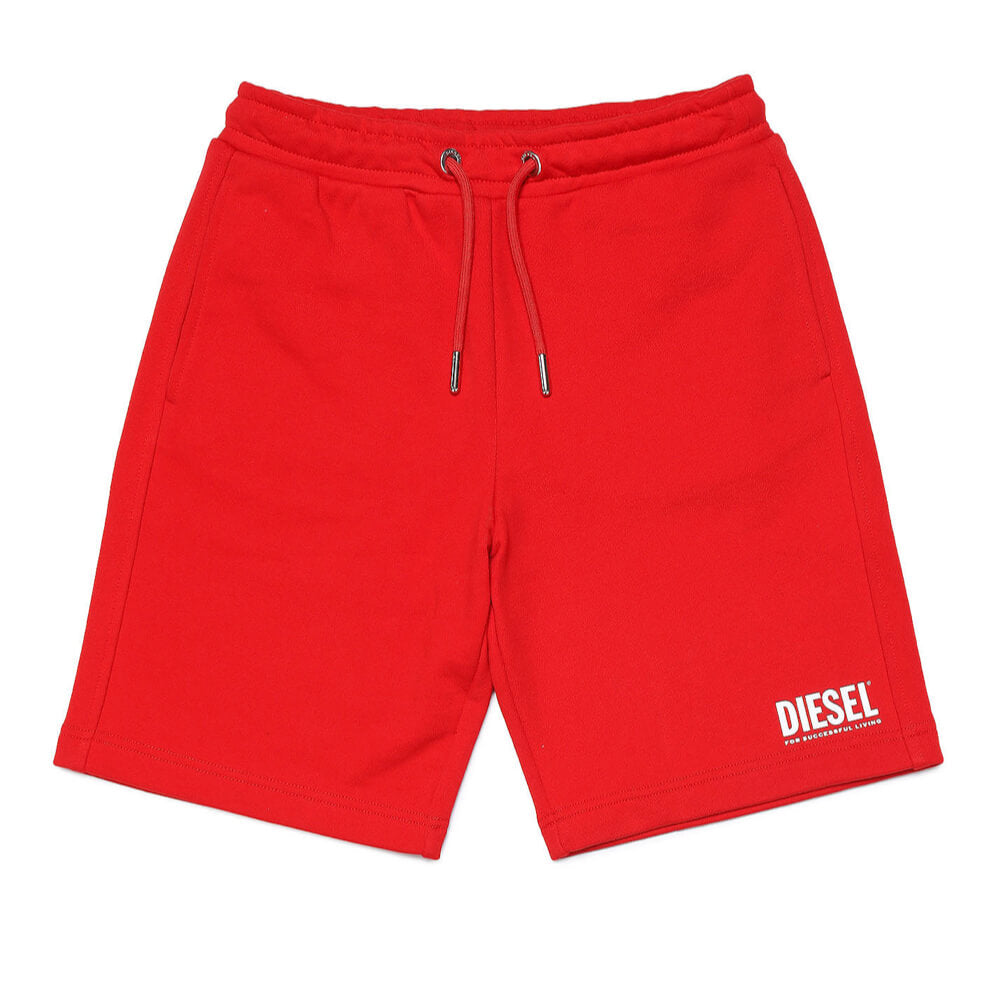 Diesel Boys Red Shorts Kids Designer Closet