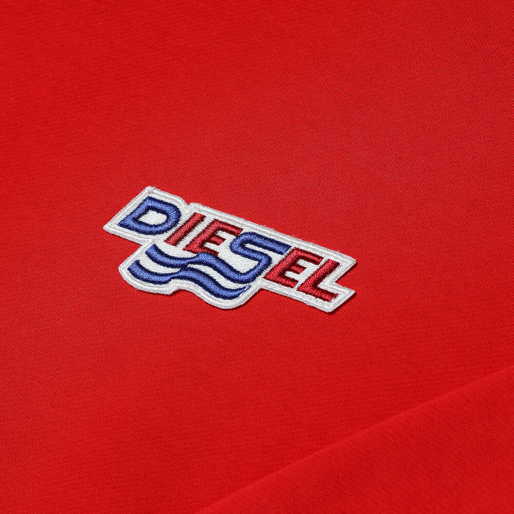 Diesel Boys Red Sweatshirt With Logo