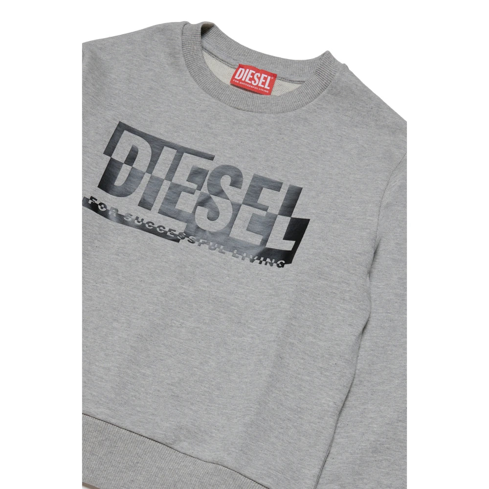 Diesel Boys Grey Semp Over Sweatshirt