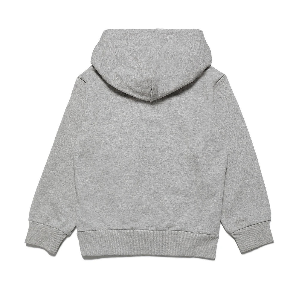 Diesel Boys Grey Hoodie Spen Over With Logo