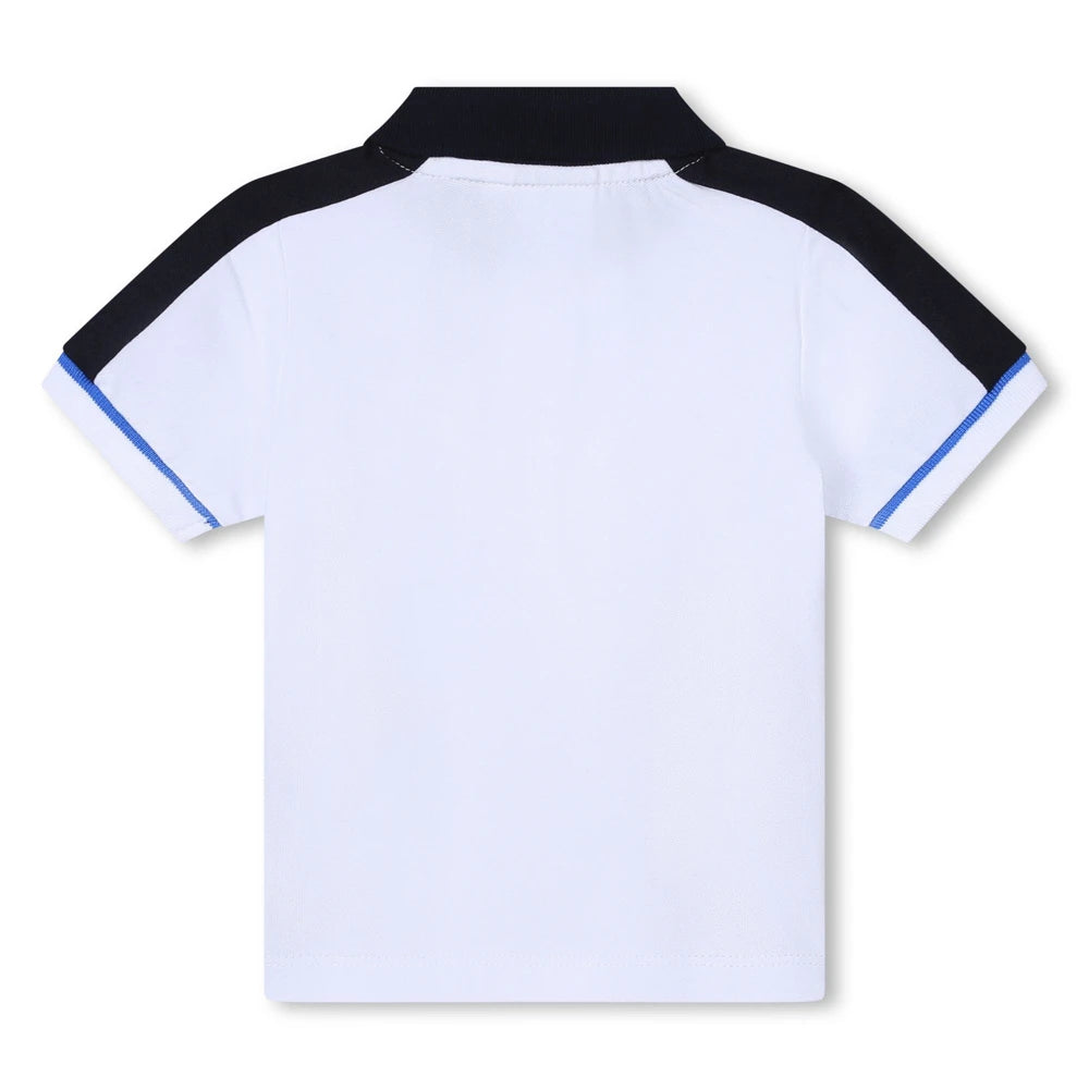 Boss Kidswear Baby Boys White Polo Shirt