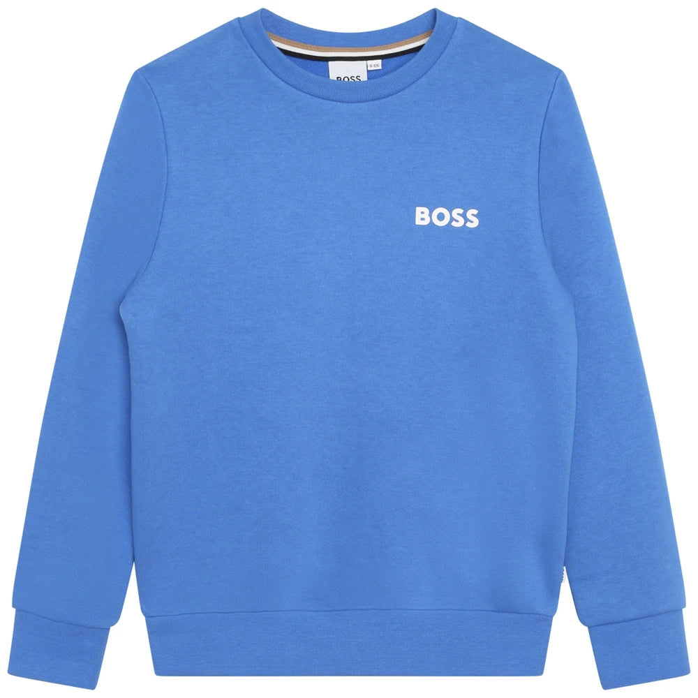 Boss Kidswear Boys Navy Sweatshirt