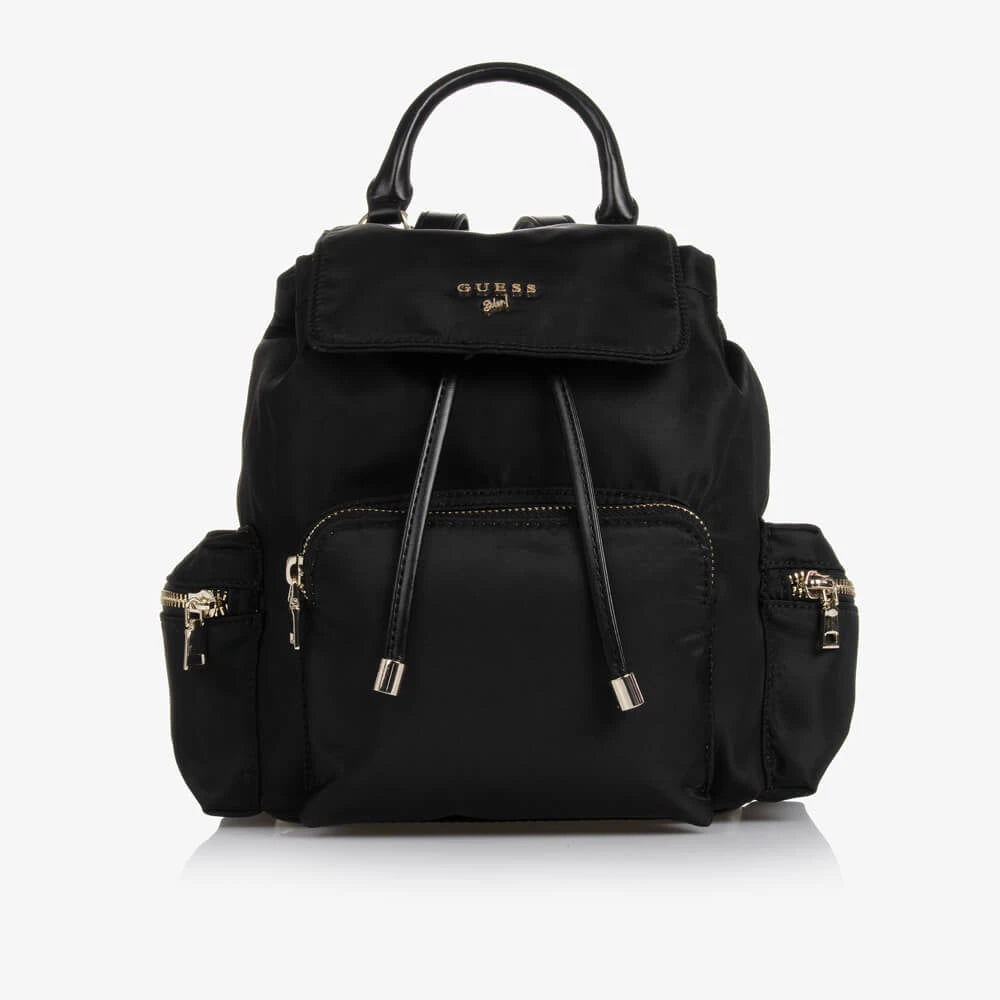 Guess Girls Black Backpack