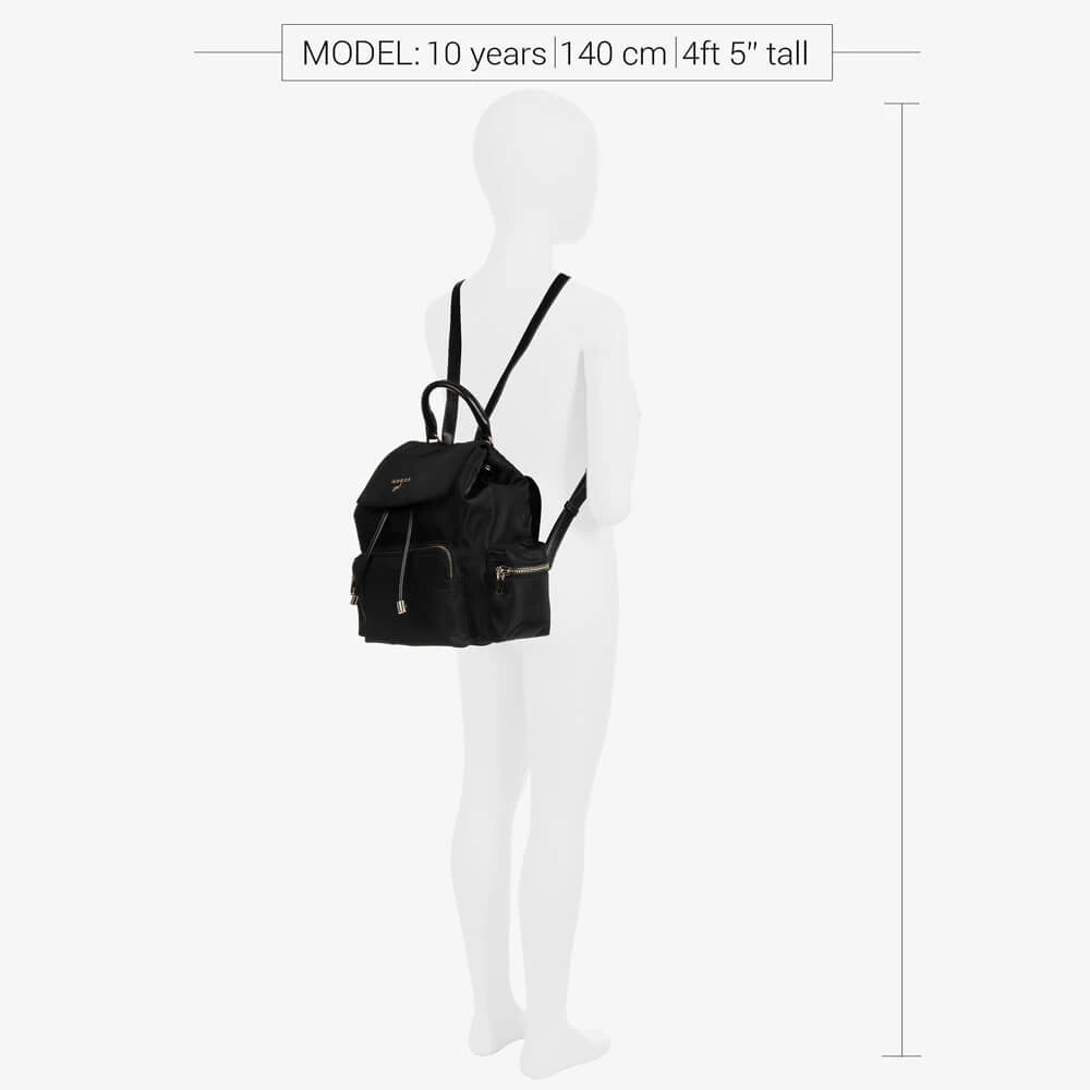 Guess Girls Black Backpack