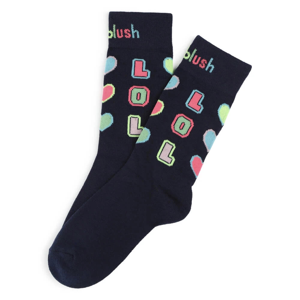 Billieblush Girls Navy Socks
