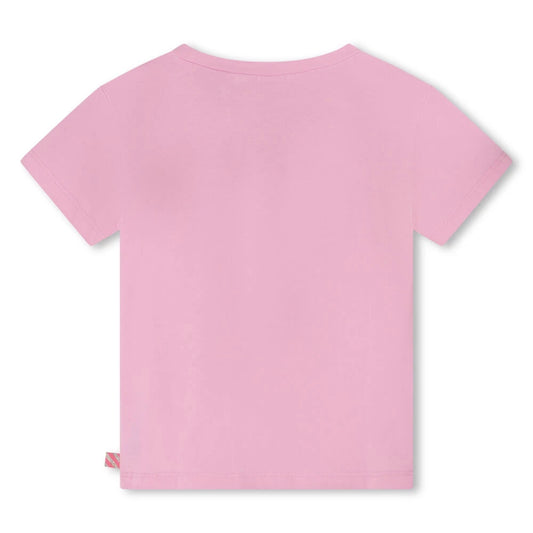 Billieblush Girls Pink Short Sleeves T-Shirt