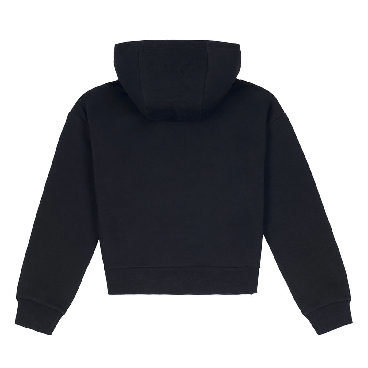Elle Girls Black Logo Oversize Hoodie