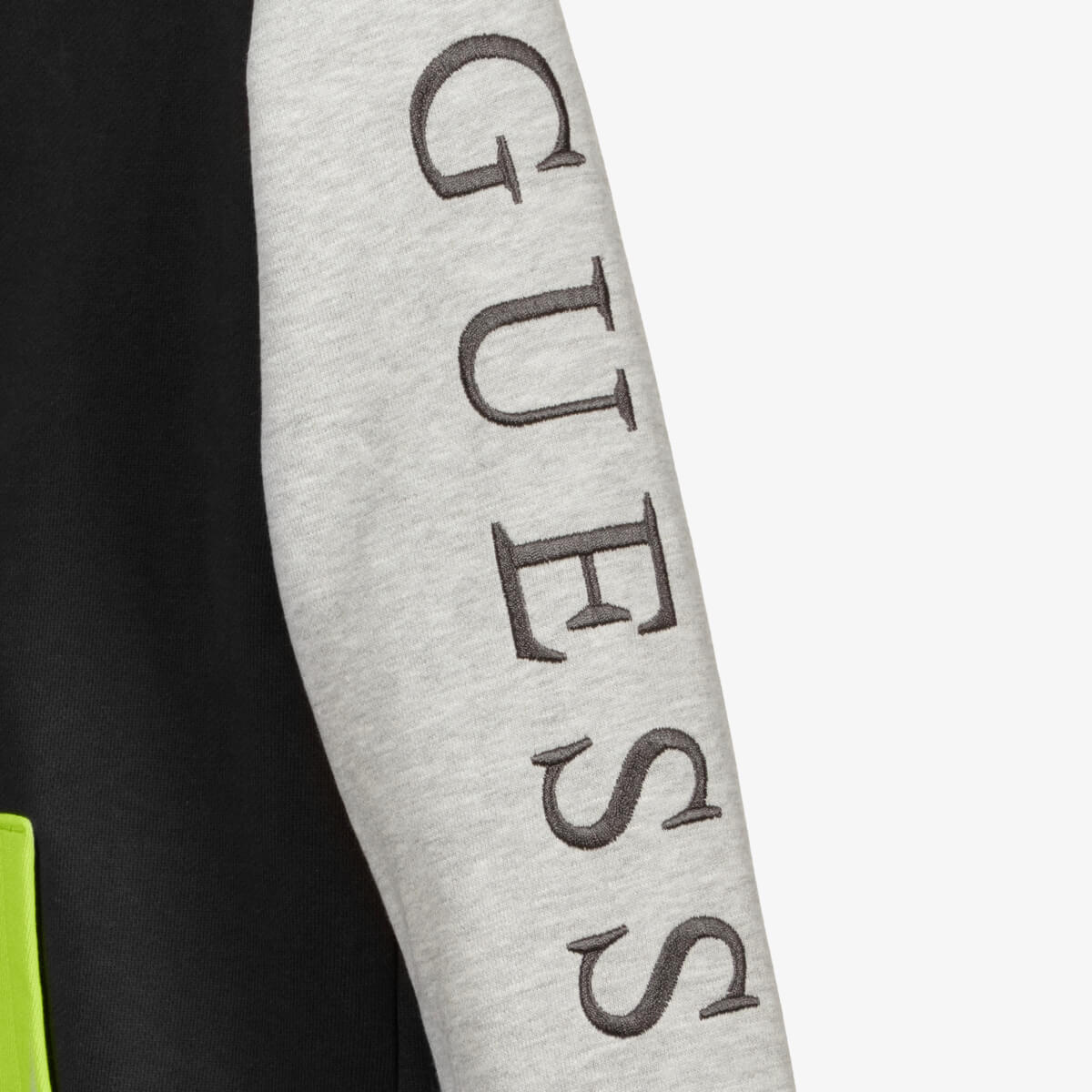 Guess Boys Grey, Green & Black Hoodie