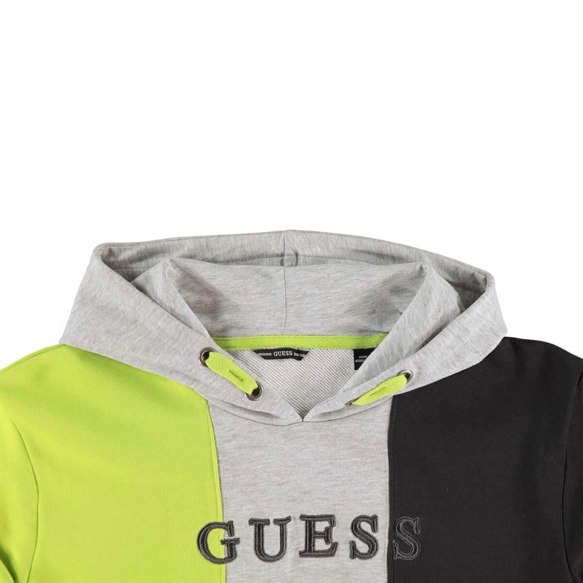 Guess Boys Grey, Green & Black Hoodie