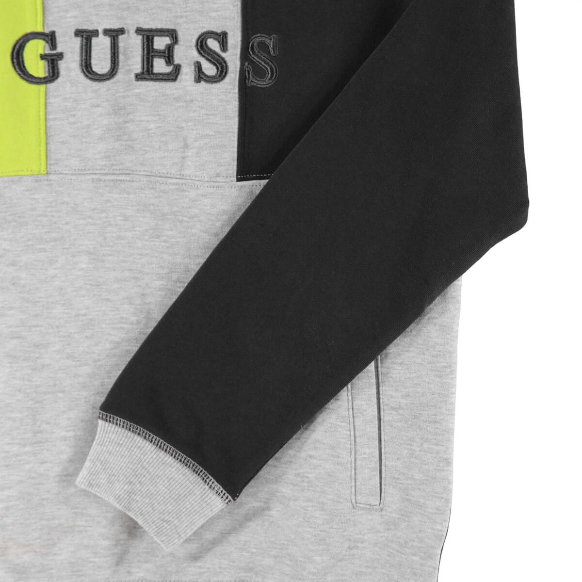 Guess Boys Grey, Green & Black Hoodie