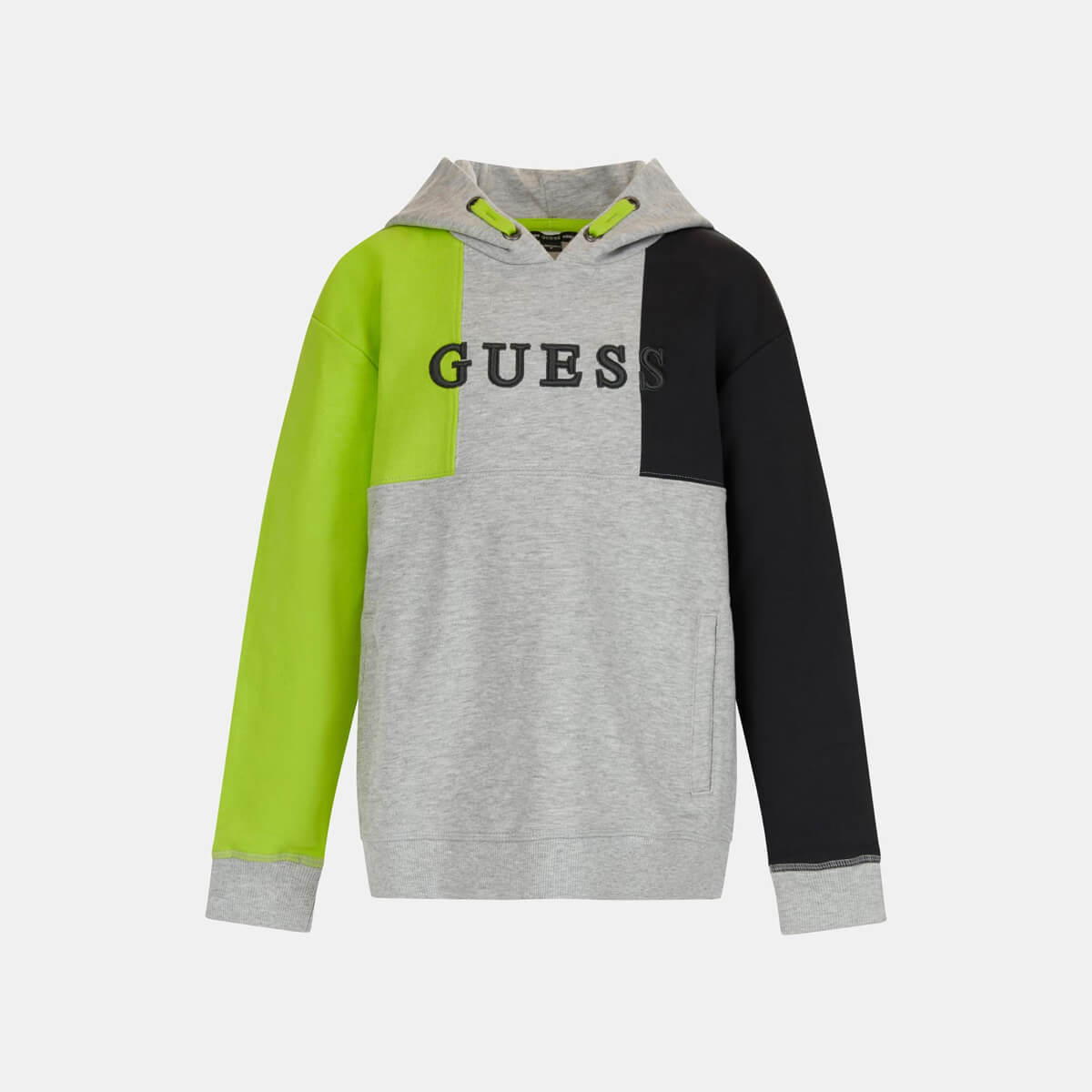 Guess Boys Grey, Green & Black Hoodie