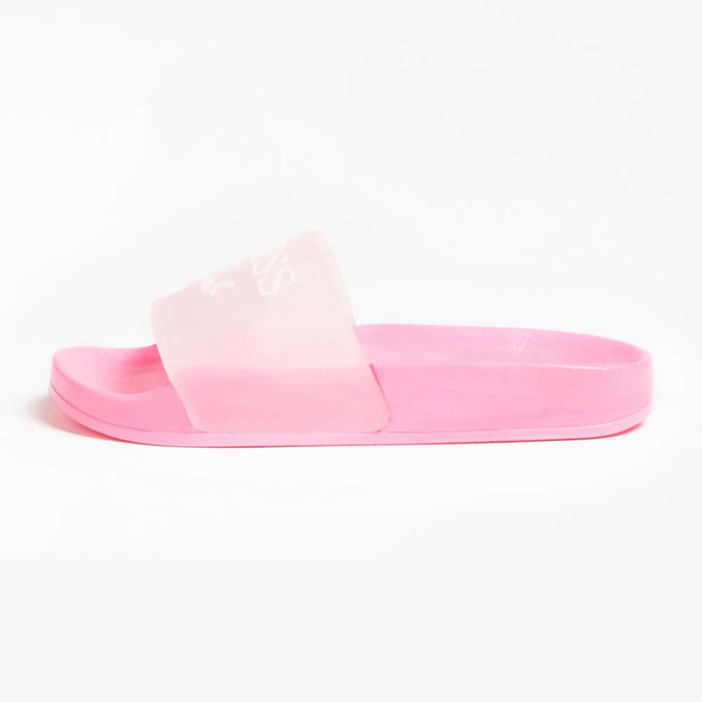 Guess Girls Pink Dina Sliders