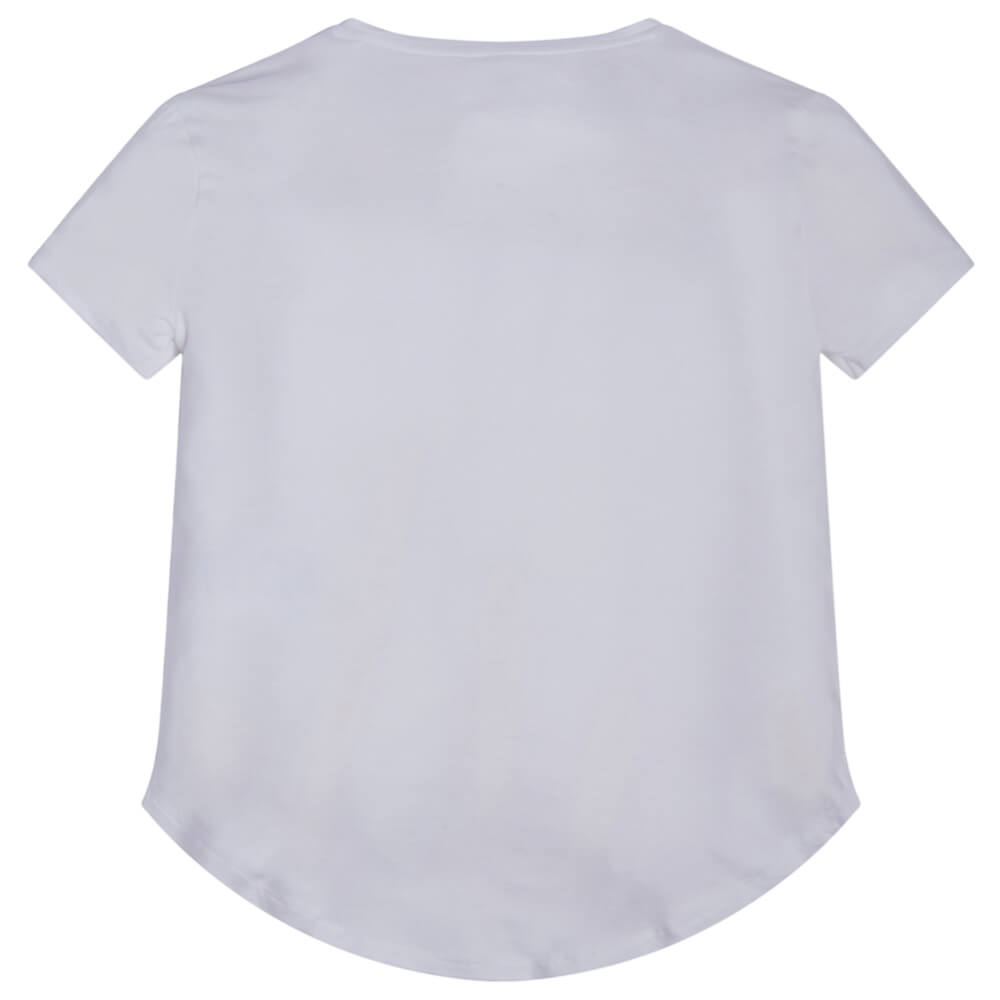 Guess Girls White High-Low T-Shirt