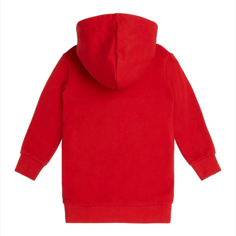 Guess Girls Red Hoodie With Logo Design