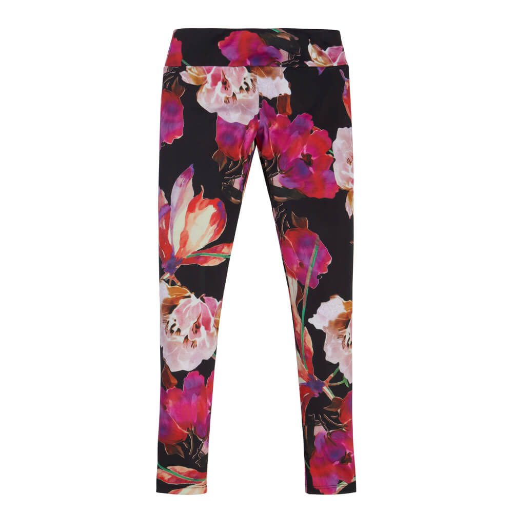 Guess Girls Pink & Black Leggings