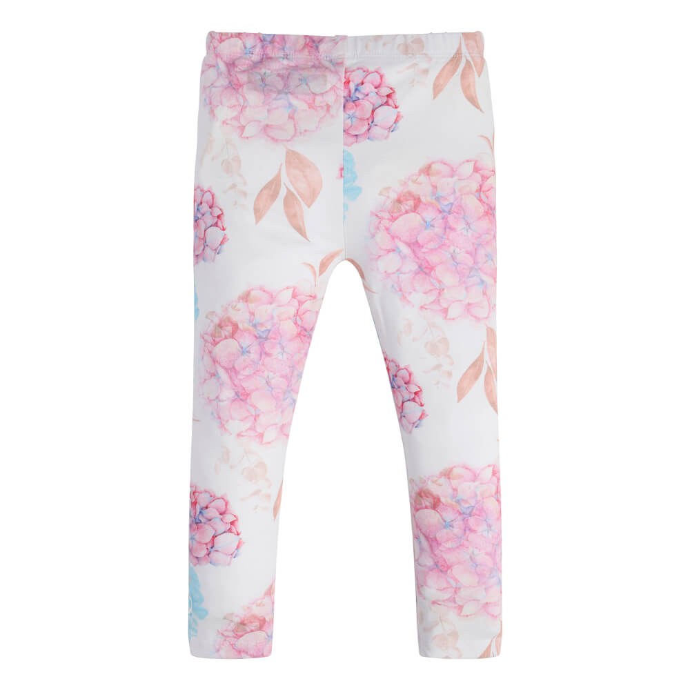 Guess Girls Pink & White Trendy Leggings