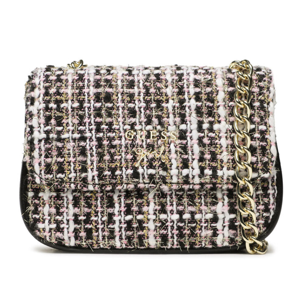Guess Girls Blue & White Mini Convertible Crossbody Bag