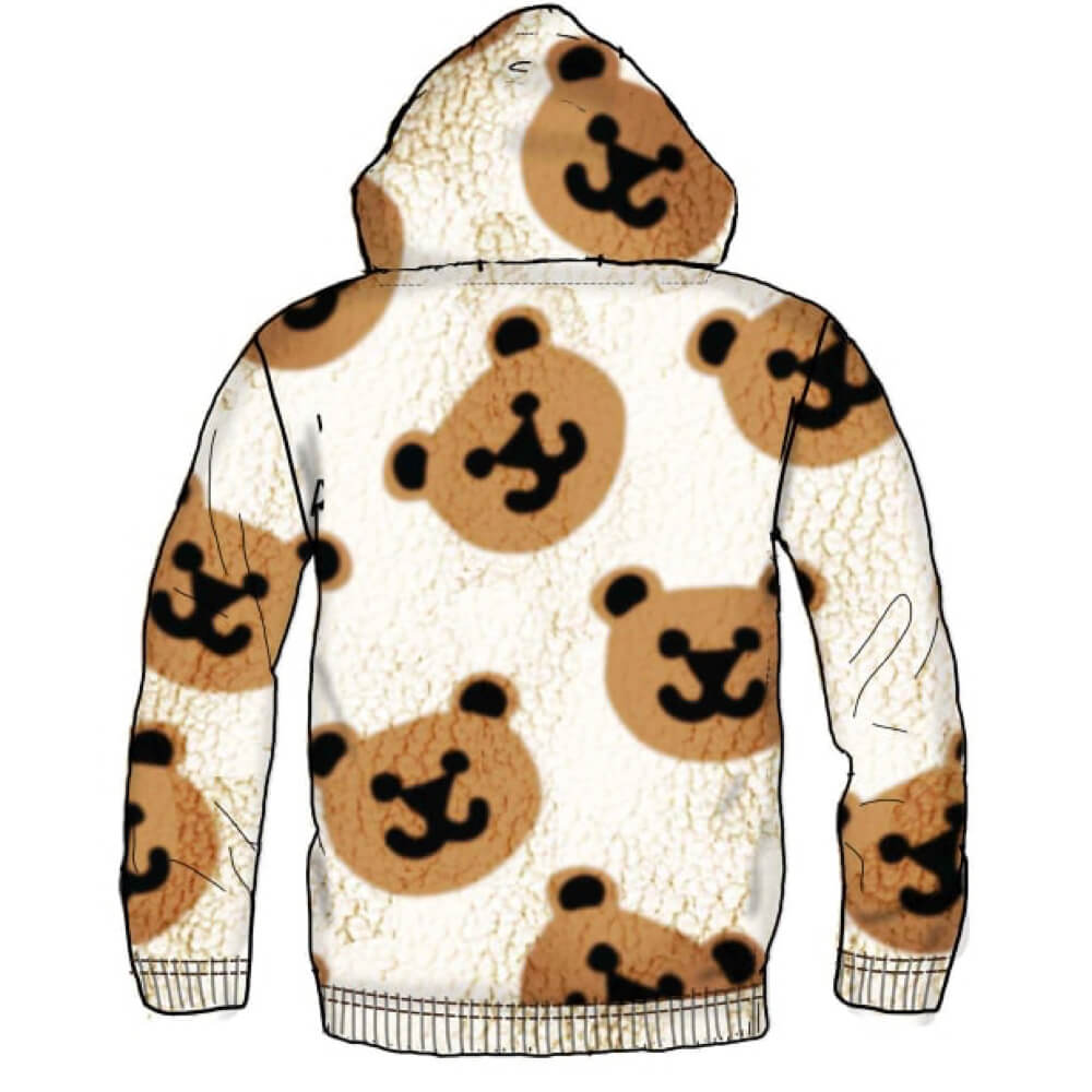 Guess Girls Black Padded Hoodie