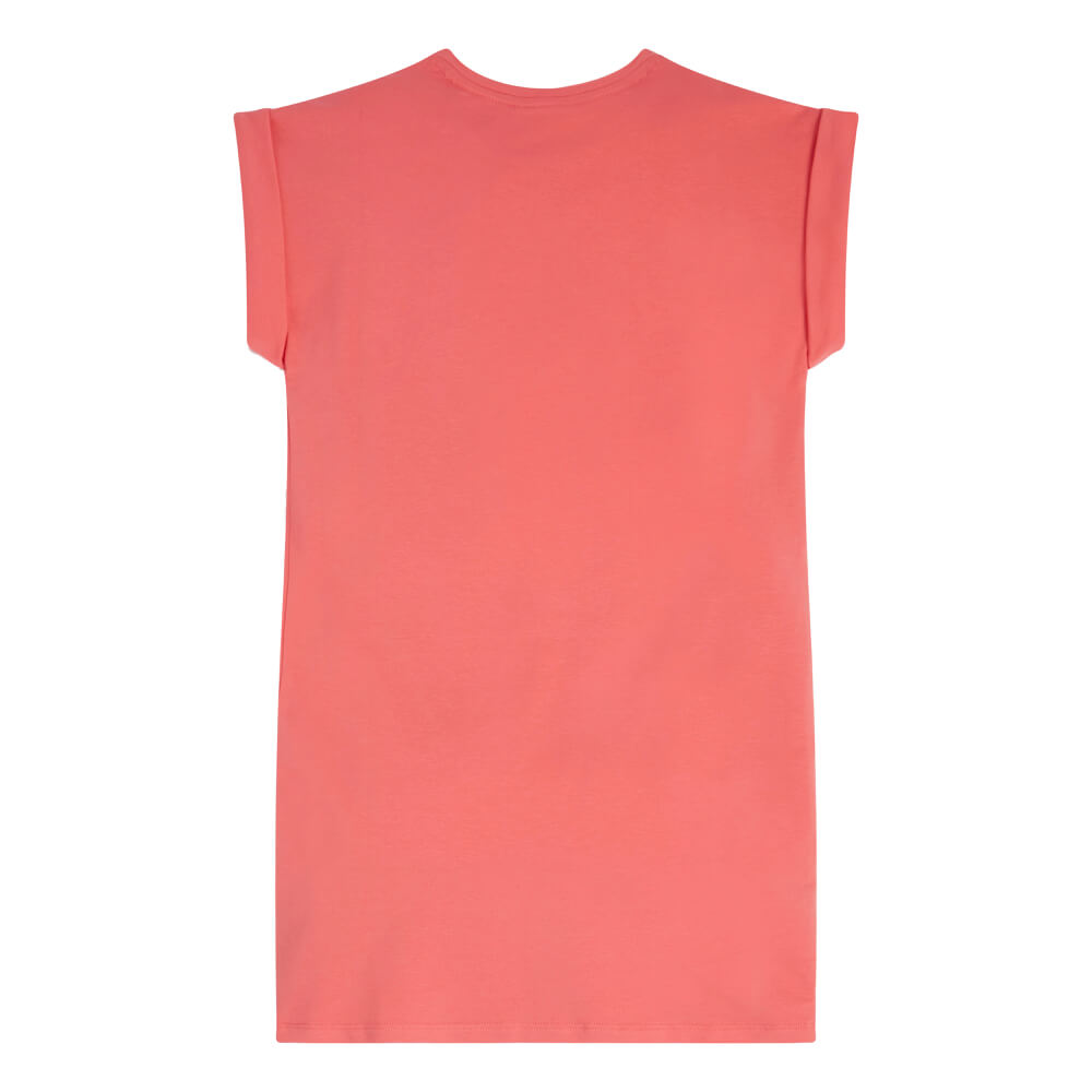 Guess Girls Pink Short-Sleeved Stretch Dress