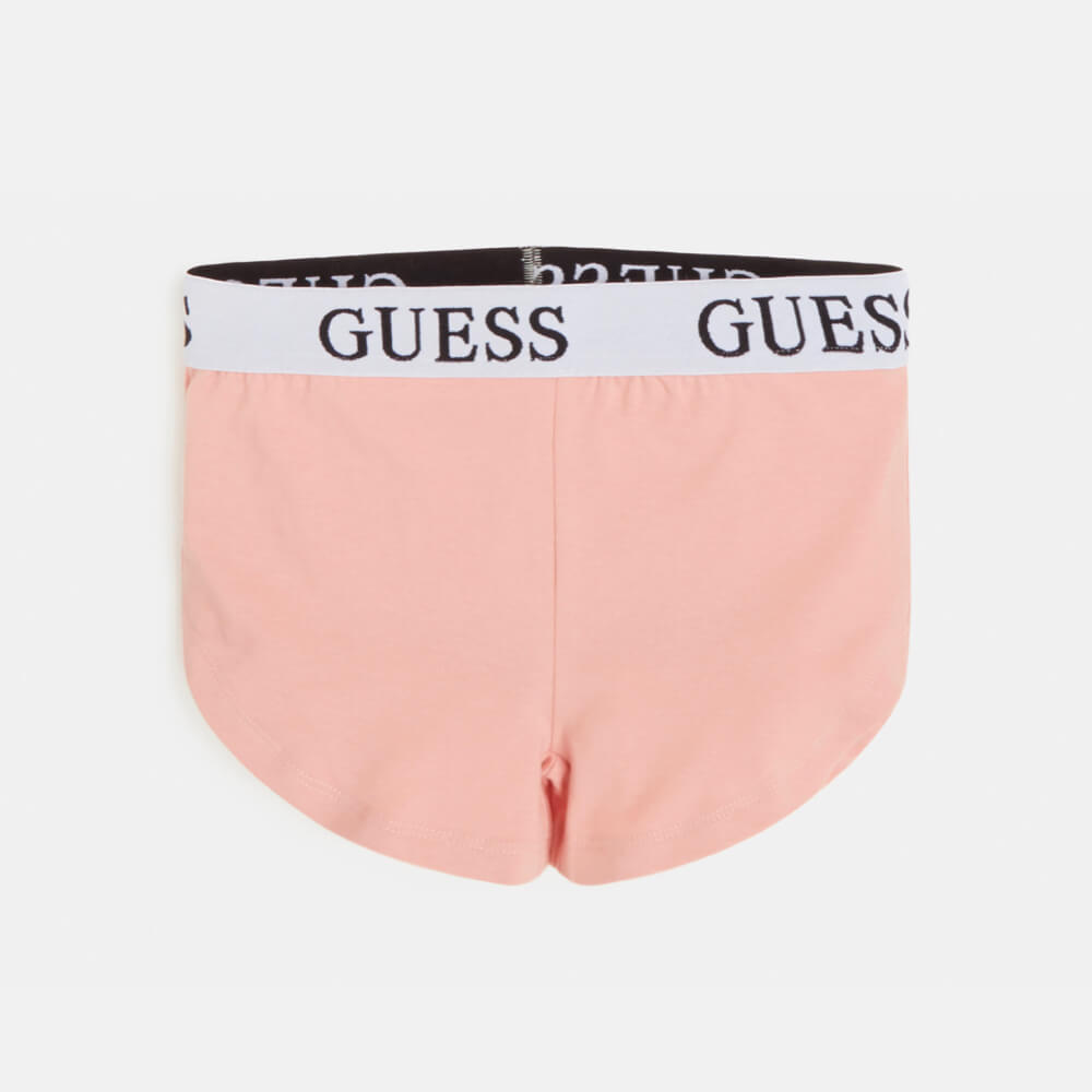 Guess Girls Dreamy Rose Sleeveless T-Shirt And Shorts Combo Set